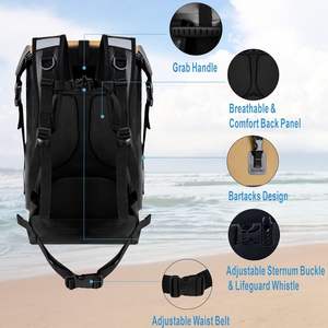 Free sample Selling <b>Roll</b>-<b>Top</b> Outdoor <b>Waterproof</b> Bag, Camping Drifting <b>Waterproof</b> <b>Backpack</b>, Wholesale Manufacturer - Product Image 4