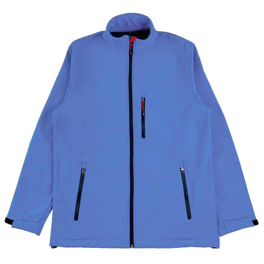 Jaket penahan angin pria, jaket Windbreaker musim dingin, jaket risleting ukuran besar, anti air, lapisan jala, motif kustom
