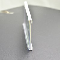 Coloré Durable Prix Plat Transparent En Plastique Billet Étagère Talker Pvc Porte-Étiquette
