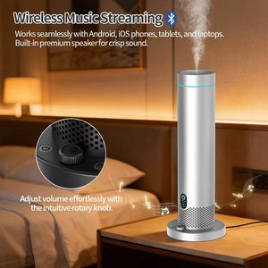 Smart <b>Electric</b> Cold Mist Essential <b>Oil</b> <b>Diffuser</b> with App-Control Low Noise Auto Spray 120ml Capacity for Tabletop Use - Product Image 2