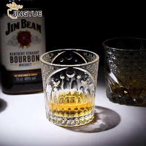 Verres à whisky <span class=keywords><strong>vintage</strong></span> japonais 10oz, verres à whisky à l'ancienne, verres ronds transparents pour bourbon et cognac - Product Image 6