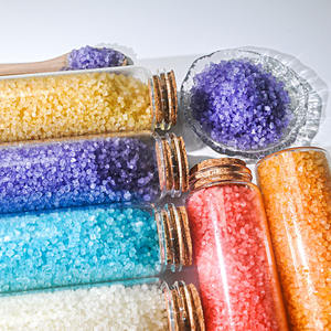 Sels de bain d'aromathérapie multicolores-Mélange de sel d'Epsom naturel et de mer, teintes et parfums vibrants, OEM/ODM personnalisé, marque privée - Product Image 3