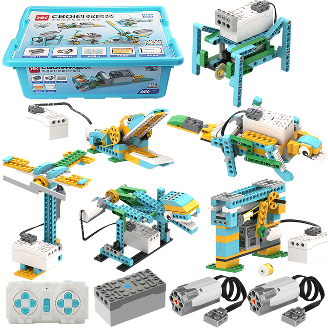 STEM Robotics Kit for School Children Toys Education Student Kids Programming Science Toys for WeDo Educational Toys
