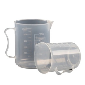 Tasse à mesurer graduée, plastique de qualité alimentaire, 1000 ml, résistante aux hautes températures, adaptée aux salons de thé (5000 ml). - Product Image 1