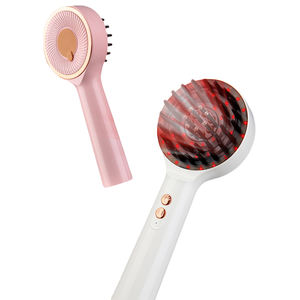 Masajeador de cabello eléctrico de mano con aplicador de aceite de terapia de luz roja y aplicación de cuero cabelludo Dispositivo de masaje de cepillo de cabeza de crecimiento - Product Image 1