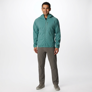 High Street Men's Autumn Vintage <b>Canvas</b> Waterproof Windproof 100% Polyester Material Zipper Hooded Pockets - Product Image 1