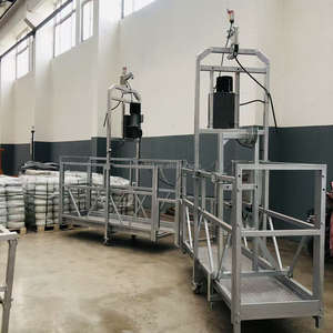 แท่นยกอลูมิเนียมไฟฟ้า8เมตร, แท่นวางโทรศัพท์สำหรับใช้ในการก่อสร้างใช้มอเตอร์ - Product Image 1