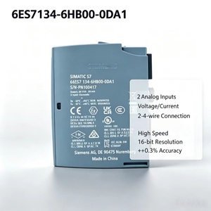 6ES7134-6HB00-0DA1,6ES7 134-6HB00-0DA1,สำหรับ PLC ET200SP โมดูลอินพุตแบบอะนาล็อก,2 X U/I 4 สายความเร็วสูง 16 บิต CC00 - Product Image 1