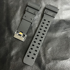 สายนาฬิกาซิลิโคน TPU ทดแทนสำหรับนาฬิกาอัจฉริยะ <span class=keywords><strong>Casio</strong></span> GXW-56 <span class=keywords><strong>GX</strong></span>-<span class=keywords><strong>56BB</strong></span> - Product Image 1