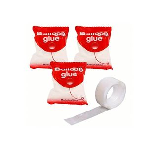 Pegamento para Globos Removible, Doble Transparente, 100 Cápsulas por Bolsa, para Fiestas de Cumpleaños y Festivales - Product Image 4