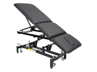 Table de traitement électrique 3 sections réglables, capacité 250 kg, PVC de qualité médicale, imperméable, ignifuge, pour salle de sport, usage commercial, hôpital, physiothérapie
