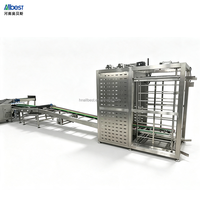 Système de chargement automatique de plateaux sur convoyeur pour ligne de production de biscuits, gâteaux de lune et pâtisseries, déchargeur en acier inoxydable de qualité alimentaire