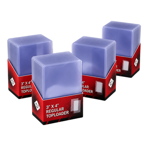 Protège-cartes PVC 35PT personnalisés, Top Loaders 3x4, pochettes plastiques <span class=keywords><strong>ultra</strong></span> <span class=keywords><strong>Pro</strong></span> pour cartes de sport, MTG, et cartes à collectionner - Product Image 1