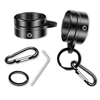Pièces usinées CNC sur mesure pour anneaux de montage de mât de drapeau, kit de mât de drapeau en alliage métallique robuste rotatif à 360 degrés