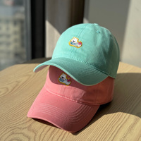 Casquette en coton personnalisée OEM pour femme, à calotte souple et large bord, grande taille
