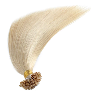 Jasmine Beauty 14-20 Inch High End Double Drawn 100% Human Hair Keratin Nail U Tip Straight European Human Remy Hair Extensions - Product Image 5