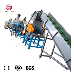 High Efficiency Plastic PP Goods PE Stretch Film Washing Recycling Machine Line