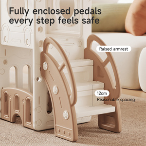 <span class=keywords><strong>Casa</strong></span> de Juegos Infantil de Plástico PE No Tóxico para el Hogar, Parque Público, Área de Juegos Interior para Bebés, Material para el Hogar y Jardín de Infancia, Set de Toboganes - Product Image 5