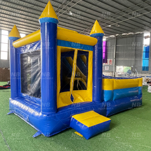 Castillo Inflable Comercial Personalizado 2 en 1 para Fiestas al Aire Libre, Niños y Adultos, Castillos Inflables, Brincolines - Product Image 4