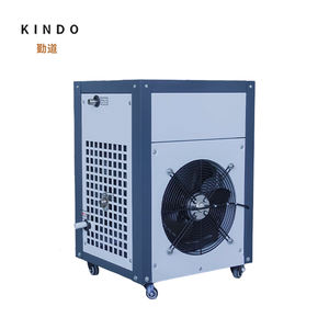 Enfriador de agua industrial de 2HP, 220V, pequeño enfriador refrigerado por aire <span class=keywords><strong>láser</strong></span> para la industria del plástico, equipo de refrigeración de agua caliente - Product Image 2