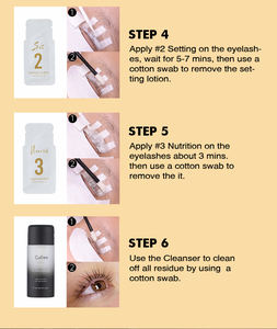 Kit de lifting et teinture des sourcils et des <span class=keywords><strong>cils</strong></span> Gollee 2-en-1 - DIY à domicile et en salon - Kératine liquide sans odeur - Semi-permanent - Product Image 5