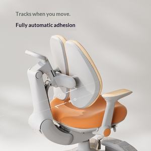 Ensemble bureau et chaise en bois pour enfants <span class=keywords><strong>Igrow</strong></span> avec hauteur réglable, étagère intégrée et tiroirs de rangement pour usage domestique - Product Image 4