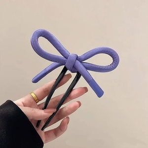 Temperament Elegant Bowknot Hair Accessory Popular Niche Design <b>Light</b> Luxury Women's Hair Accessory Trendy Jewelry Wholesale - Product Image 5
