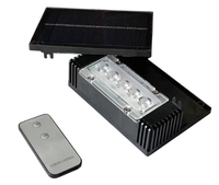 Lampes solaires LED étanches pour clôtures, marches extérieures, jardins et patios, lumière chaude, en PC et verre trempé, adaptées aux murs et clôtures