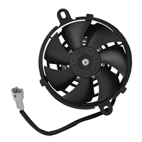 Ventilateur de refroidissement de moto, radiateur à 7 pales avec connecteur à 3 broches pour ATV 200cc 250cc 300cc Quad Kart Dirt Bike