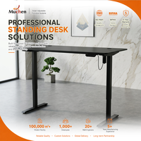 Bureau ou table électrique assis-debout pour un travail sain au bureau moderne