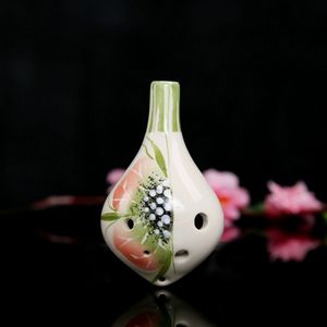 Ocarina de Cerámica de Alta Calidad, Tono Alto C, 6 Orificios, Pintada, Instrumento Musical para Principiantes - Product Image 4