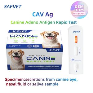 Kits de Prueba Rápida Veterinaria para <span class=keywords><strong>Adenovirus</strong></span> Canino Safvet Oem, Fáciles de Usar, Antígeno Adeno Cav-II Ag - Product Image 2