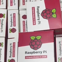 Stok orijinal ahududu Pi rpi CM3 lite 8GB 16GB 32GB, CM3 + LITE CM3 + 8GB kurulu hesaplama modülü 3 8g 16g 32g CM3 + 16GB, CM3 + 32GB