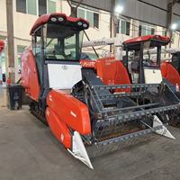 Prix d'usine pour moissonneuse-batteuse automatique riz/maïs 120 CV avec boîte de vitesses, climatisation, haute productivité, largeur de travail 2400 mm