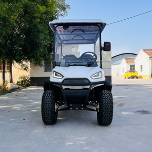 Carrito de Golf Eléctrico Todoterreno Estilo Clásico de 4+<span class=keywords><strong>2</strong></span> Plazas con Batería de Litio y Motor de CA de 5KW para Caza y Agricultura - Product Image 4