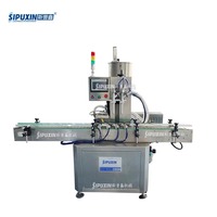 Machine de remplissage liquide automatique à 2 buses haute précision 200 ml pour boissons, huile et produits chimiques avec pompe à engrenages et étiquetage