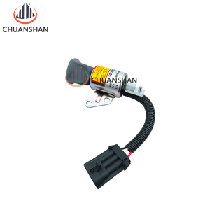 1E231-60011 7000782 Cierre de solenoide de parada de combustible para motor Kubota D722 D902D905 Z482 excavadora Bobcat E17 E20 E08 E19 E10 <span class=keywords><strong>418</strong></span> - Product Image 1