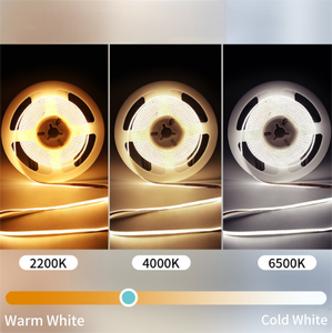 Mật độ cao LED Băng 480LED 12V/24V DC 180 độ Chùm tia góc 3000K/4000K/6000K RGB COB dải ánh sáng USB kết nối <span class=keywords><strong>PC</strong></span> cơ thể - Product Image 6