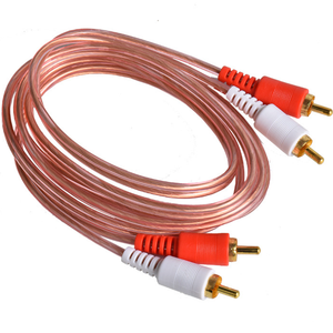 สายเคเบิล2RCA สัญญาณเสียง1.5ม. 2ม. 3ม. 5ม. สาย2RCA สำหรับลำโพง - Product Image 1
