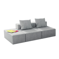 Canapé modulaire compressé sous vide, ensemble de canapés sectionnels, canapé en mousse compressée sur mesure, gain de place pour la décoration d'appartements locatifs