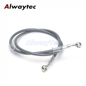 <span class=keywords><strong>Tubo</strong></span> Flessibile Universale AN3 M10 per Freni <span class=keywords><strong>Moto</strong></span> e Auto, Linea Idraulica in Acciaio Intrecciato per Freni e Frizione - Product Image 2