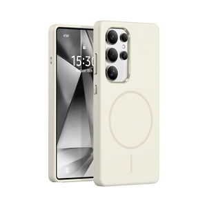 เคสโทรศัพท์ซิลิโคนเหลวสำหรับ <span class=keywords><strong>Samsung</strong></span> S25เคสกล้องโลหะโลหะแม่เหล็ก - Product Image 1