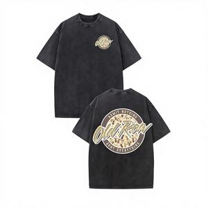 Camiseta Casual para Hombre KW MODA, Primavera/Verano, Color Liso, Estampado Estándar, Hecho en China - Product Image 1