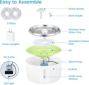 <span class=keywords><strong>Fuente</strong></span> de agua led para mascotas, <span class=keywords><strong>fuente</strong></span> de agua para perros - Product Image 2