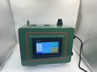Monitor Multiparamétrico de Calidad del Agua para Piscinas, Montado en la Pared, con Medición de pH, ORP, Cloro Residual, Turbidez y Temperatura, Detector en Tiempo Real