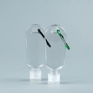 30ml 50ml 100ml PET <strong>Sanitizer</strong> Travel Bottle Keychain Pocket Sized Empty Refillable Pump <strong>Sprayer</strong> Hot Stamping Personal Care - Product Image 3