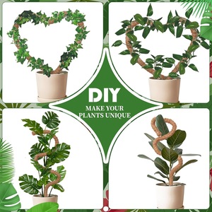 Poteau en mousse <span class=keywords><strong>pour</strong></span> plantes Monstera Poteaux en mousse <span class=keywords><strong>pour</strong></span> l'escalade Bâtons de plantes pliables Supports de plantes <span class=keywords><strong>pour</strong></span> intérieur/extérieur - Product Image 6