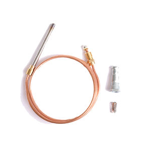 JIALI Thermocouple de <span class=keywords><strong>gaz</strong></span> en cuivre pour brûleur Sabaf pièces de <span class=keywords><strong>chauffage</strong></span> électrique extérieur RV usage domestique et hôtelier 1 an de garantie - Product Image 1
