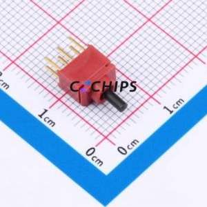 2UD3T1A1M2RES Push Button Switch Through hole Component (THT) Switch - Product Image 2