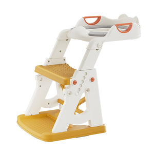 Children's Toilet Training <b>Step</b> <b>Stool</b> With Seat And Foot Pedal For 1-6 Years Old Kids Potty Training Aid - Product Image 5